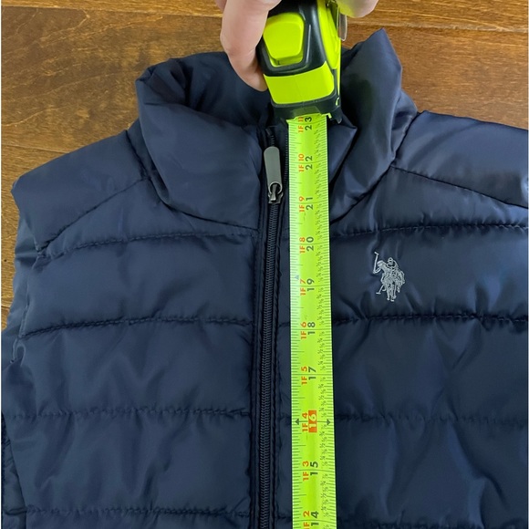 Polo puffed vest - Navy blue - Picture 5 of 8